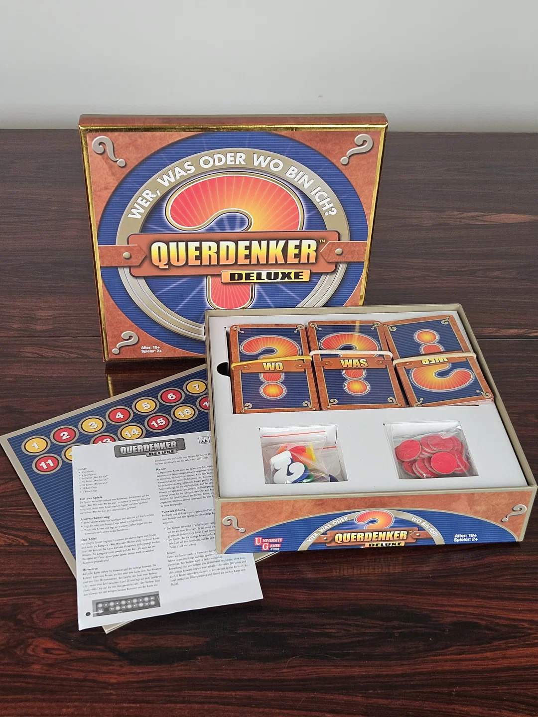 QUERDENKEN DELUXE - Gesellschaftsspiel -  UNIVERSITY GAMES – Bild 3