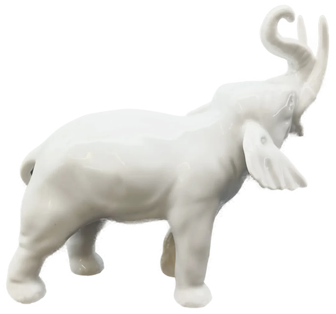 Porzellan Elefant - Wallendorfer Porzellanmanufaktur – Bild 3