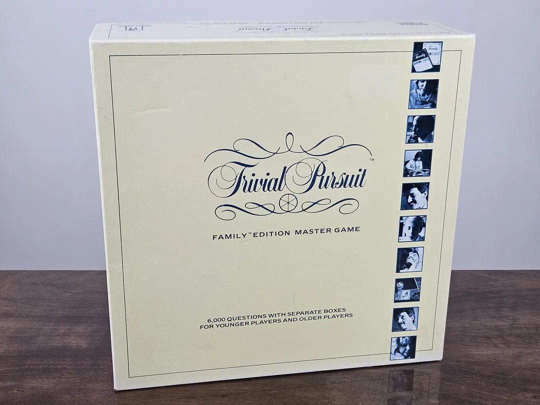 Trivial Pursuit Family Edition Master Game - Vintage Gesellschaftsspiel - Parker - Bild 1