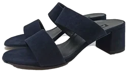 Paul Green Samtsleder Sandalen blau Gr. 39