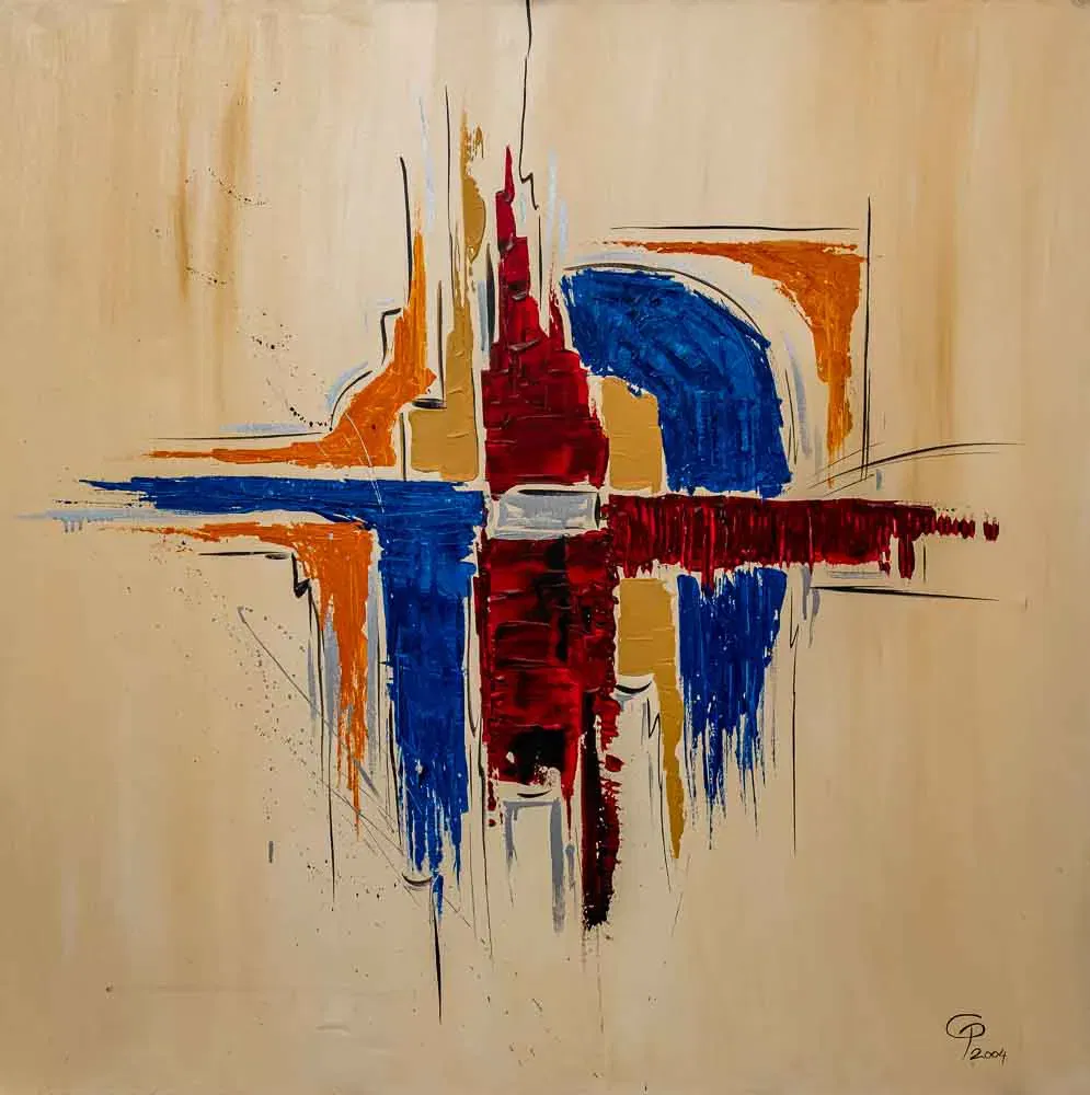 Gemälde, abstrakt, 2004 - Bild 1