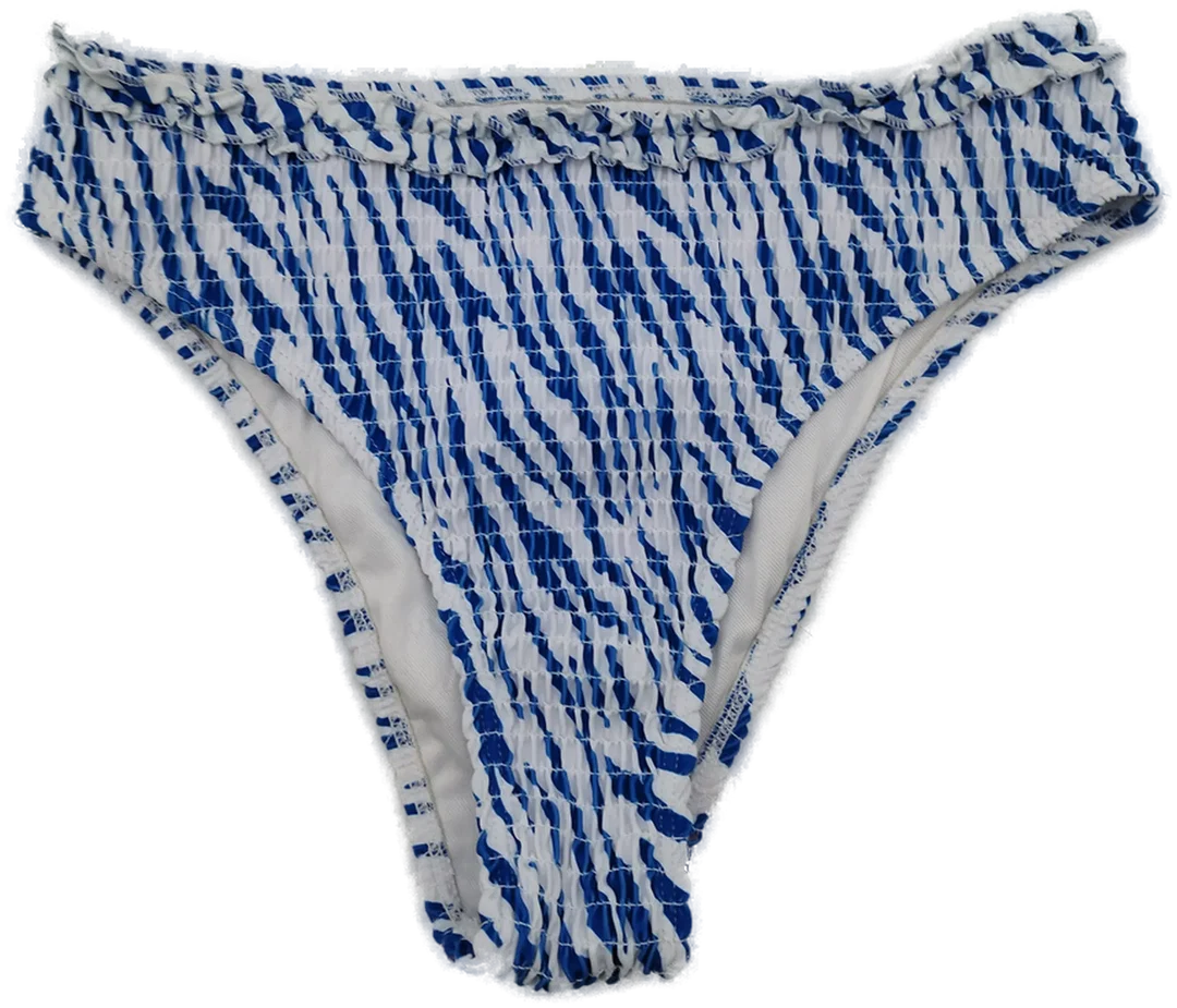 Animal Print Bikini-Slip - Gr. 38 / mit Struktur - Bild 4