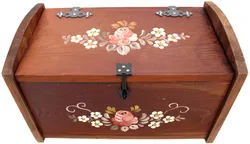 Rustikales Holzdeko-Set – handbemalt im Landhausstil, Schrank, Regal & Kasten - Bild 9