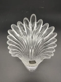Riedel Bleikristallschale in Muschelform -  23cm x 20cm - Bild 2