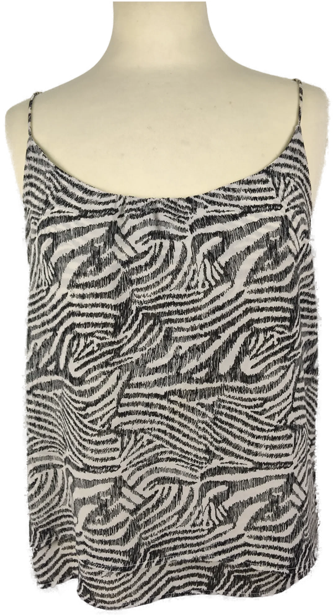 Damen Top H&M Animal-Print | Sommerliche Leichtigkeit - Bild 4