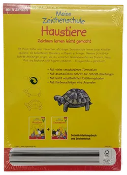 LINGENKIDS Meine Zeichenschule Haustiere originalverpackt - Bild 2
