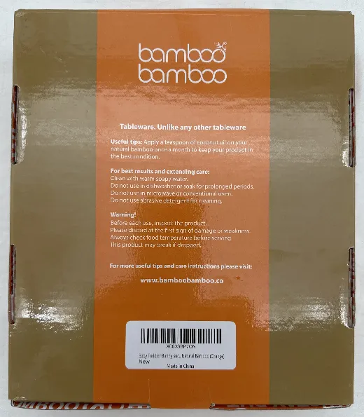 bamboobamboo bunny suction plate - Baby- und Kleinkinderteller – Bild 2