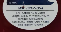MSC Preziosa - Modellschiff - Bild 5