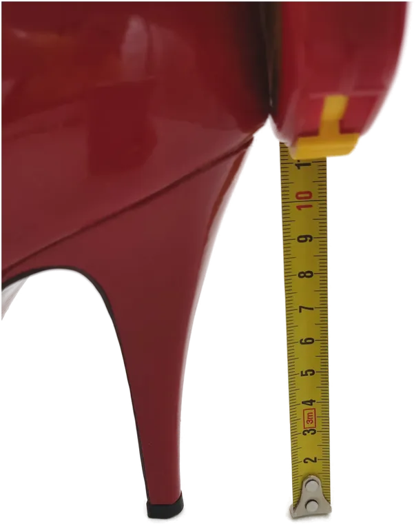Buffalo Damen High Heels Leder Pumps Patent soft rot - Gr. 38 – Bild 2