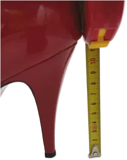 Buffalo Damen High Heels Leder Pumps Patent soft rot - Gr. 38 - Bild 2