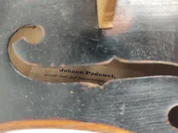 Vintage-Violine 1930er-1940er Jahre / deutsche Geige mit österreichischem Bogen - Bild 14