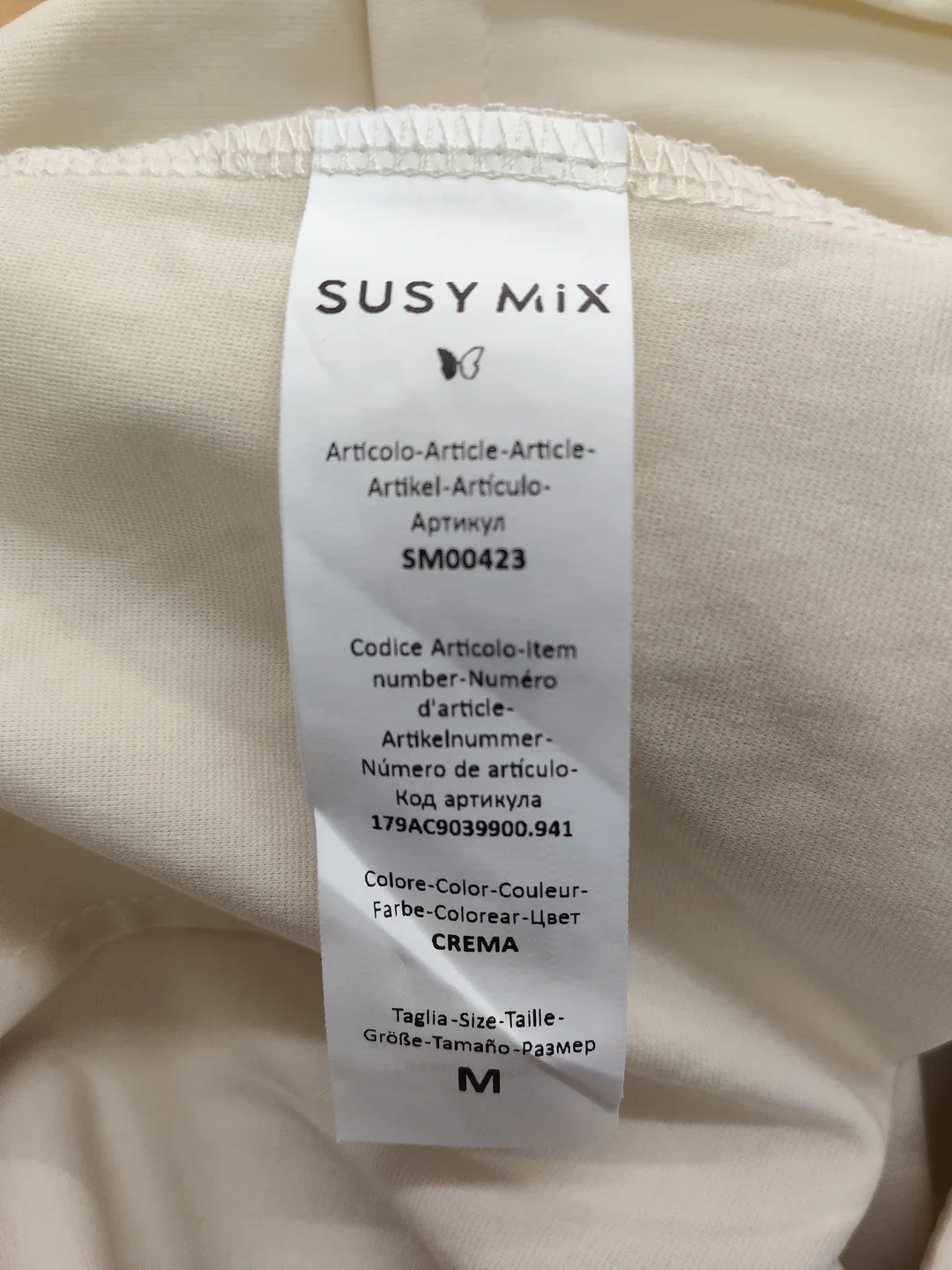 Damenhose Sonstige Beige Baumwolle | Leichter Sommer – Bild 4