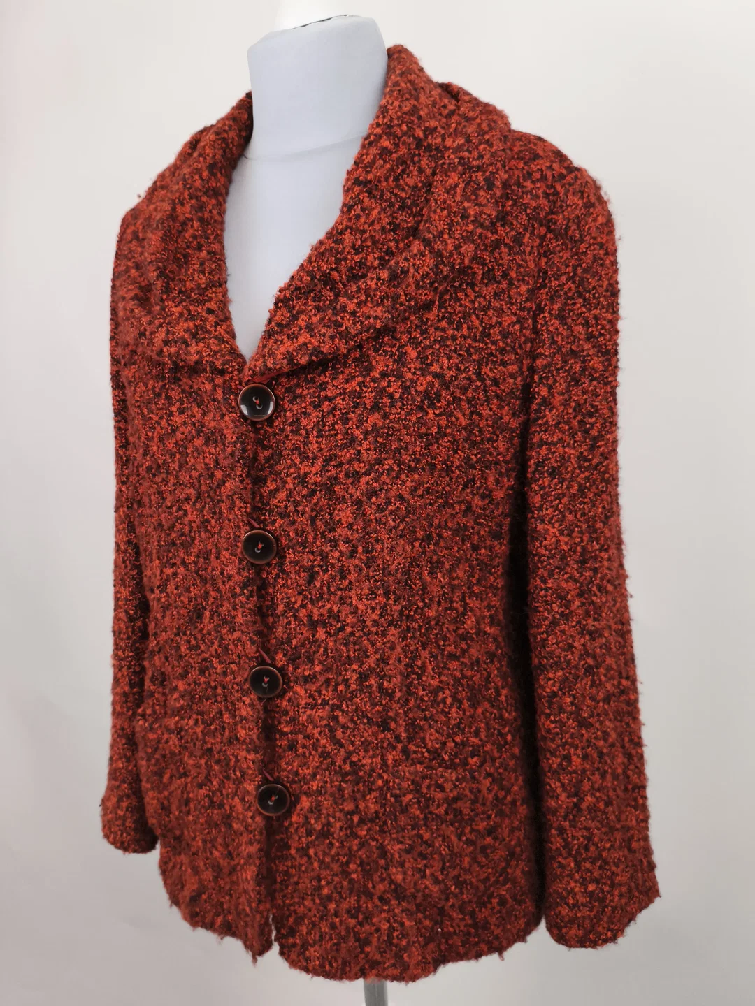 Gerry Weber, Bouclé-Jacke, Blazer Gr. 44 – Bild 2