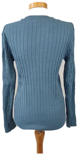 Laura Torelli Damenpullover blau - Gr. M/38 - Bild 3