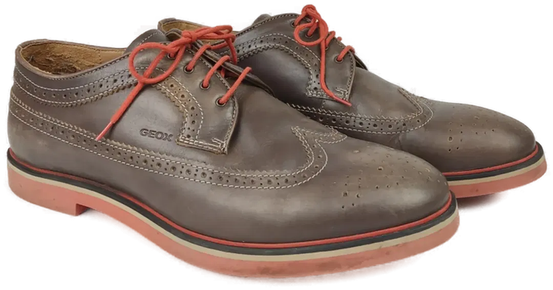 Geox Herren Schnürschuh, taupe - Gr. 43 - Bild 1