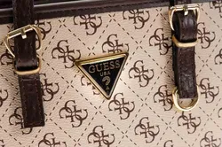 GUESS Damen Handtasche in braun-beige - Bild 2