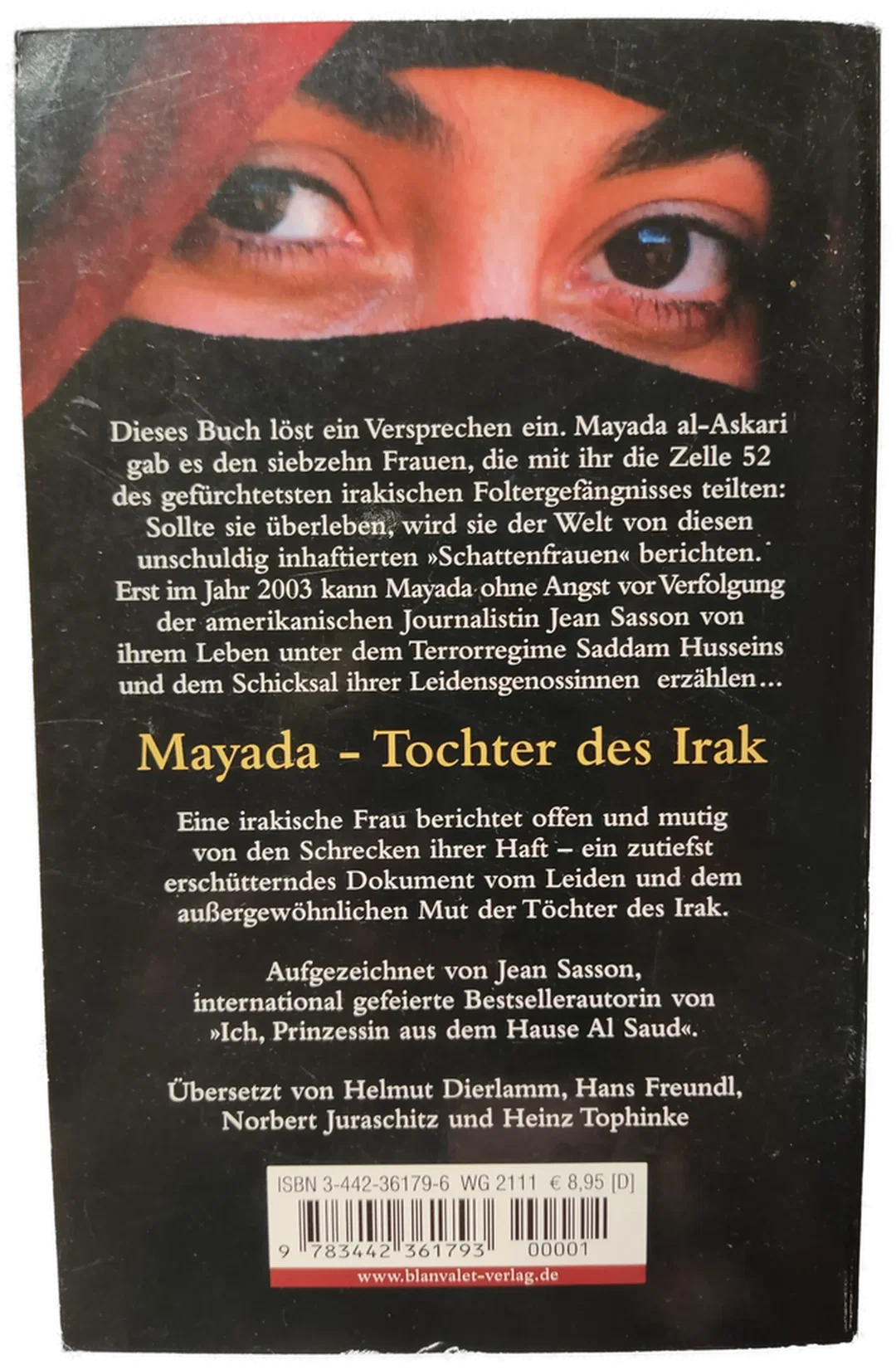 Mayada - Tochter des Irak - Jean Sasson - Taschenbuch  – Bild 2