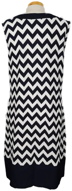 Peek & Cloppenburg Kleid blau/weiß - M/38 - Bild 3