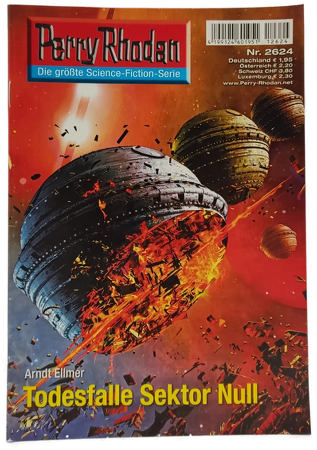  Romanheft Perry Rhodan Todesfalle Sektor Null Erstauflage Nr.2624 - Bild 2