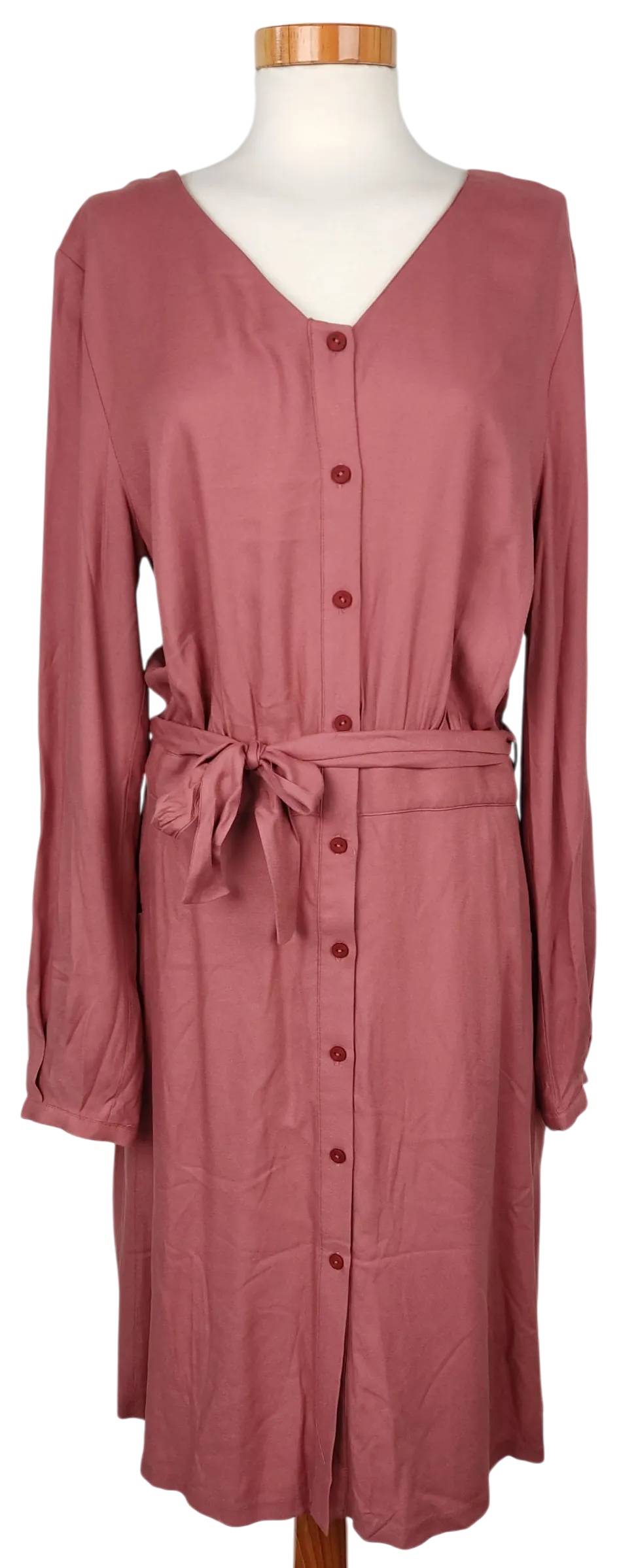 SKFK Damen Midikleid, altrosa - Gr. L  - Bild 1