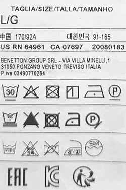 United Colors of Benetton Kindertop schwarz Gr. L/G  - Bild 4