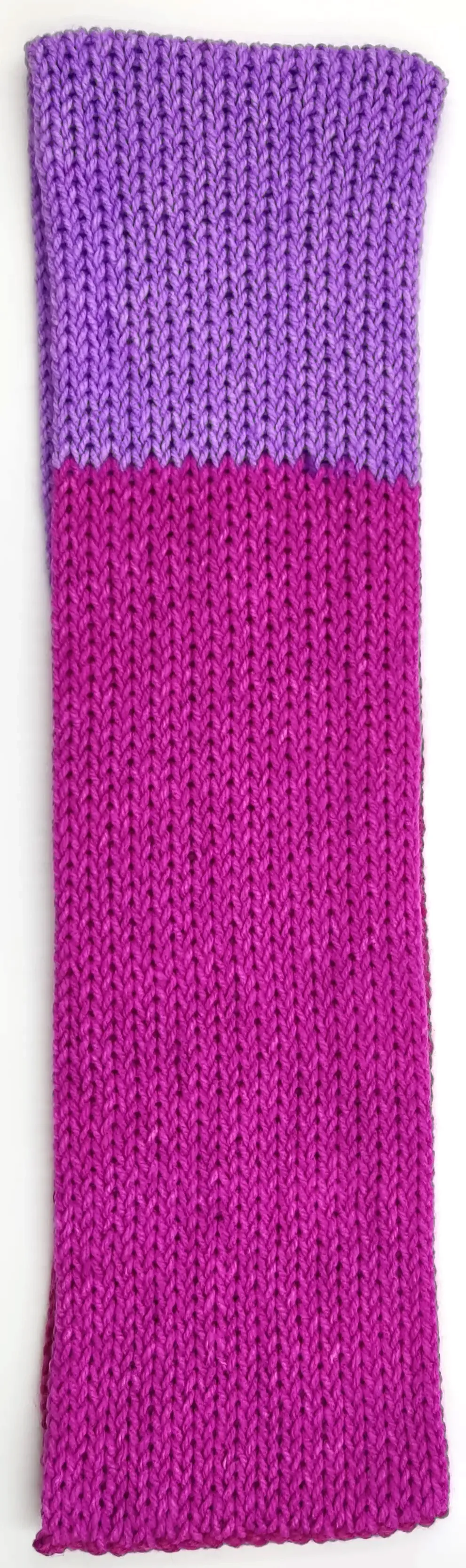 Handgestrickter Loop Schal – Bild 3