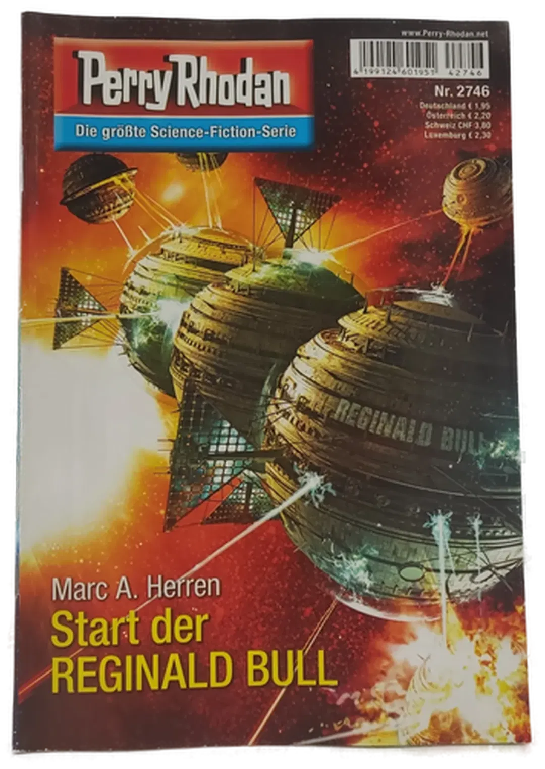  Romanheft Perry Rhodan Start der REGINALD BULL Erstauflage Nr. 2746 - Bild 2