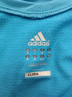 Adidas Damen T-Shirt Polyester Größe 44 | Trainingsfavorit - Bild 4