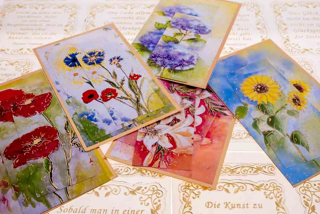 Papierwaren ca 111 Klebeetiketten und 5 Verzierungen für Grußkarten – Bild 2