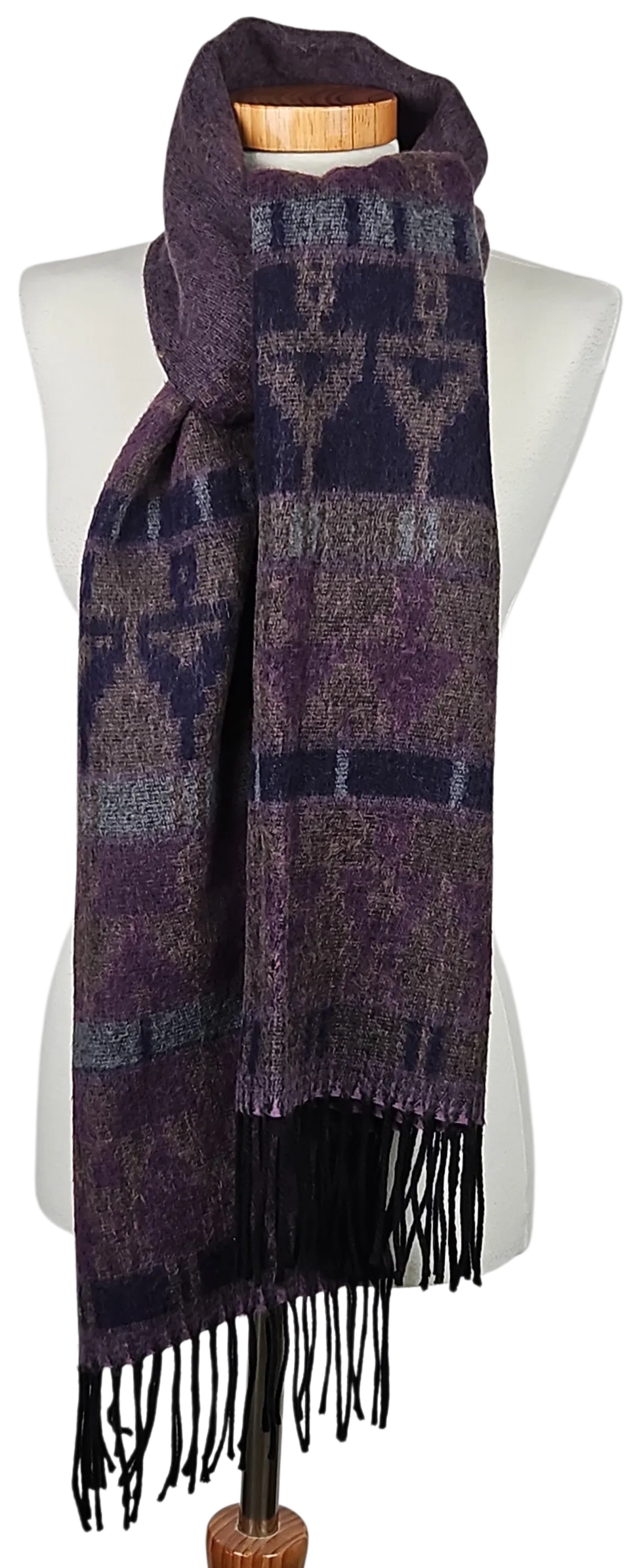 Damen Schal - lila/multicolor - Bild 4