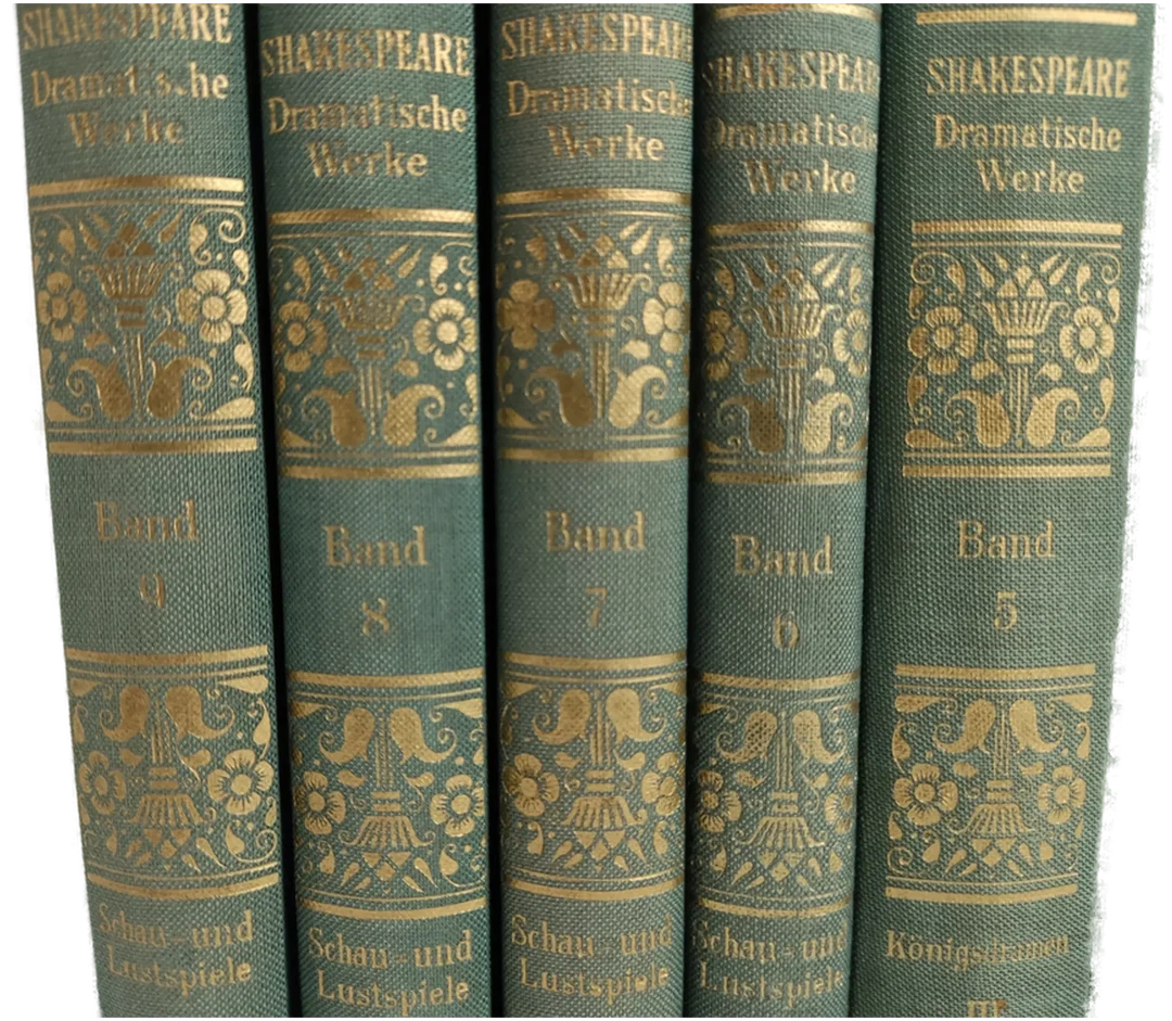 SHAKESPEARES Dramatische Werke, 9 Bände – Bild 3