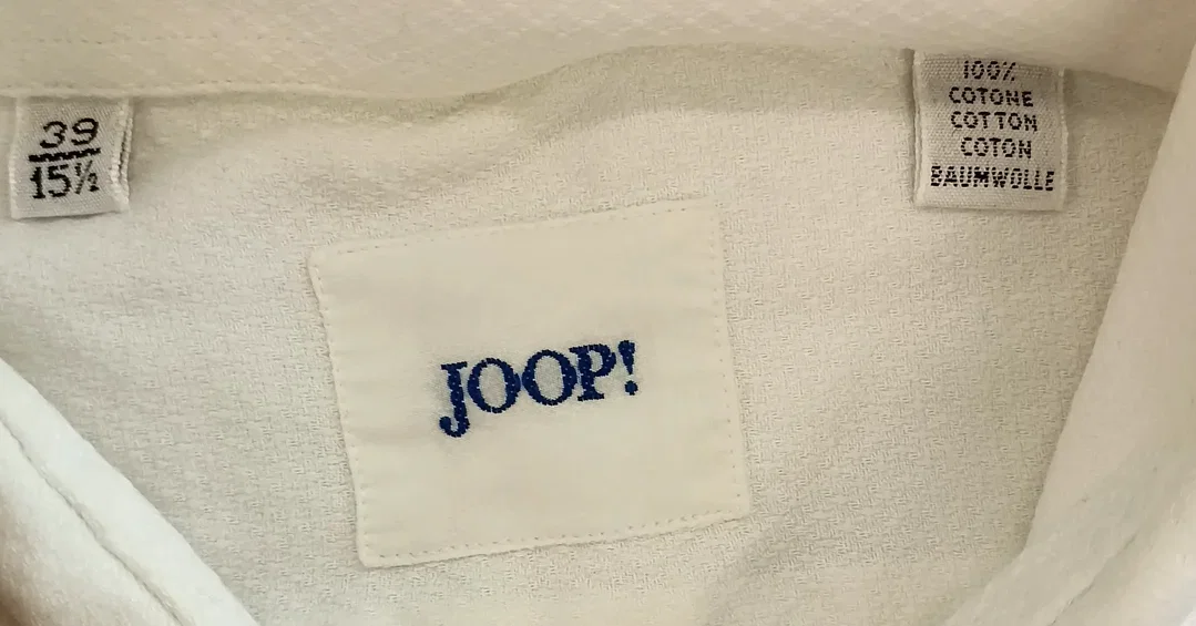 Joop! Herrenhemd weiß Gr. 39 – Bild 3