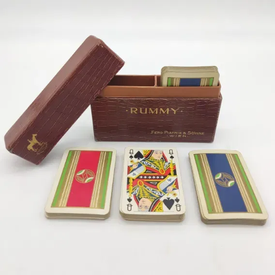 Vintage Rummy Kartenspiel - Piatnik & Söhne - Bild 4