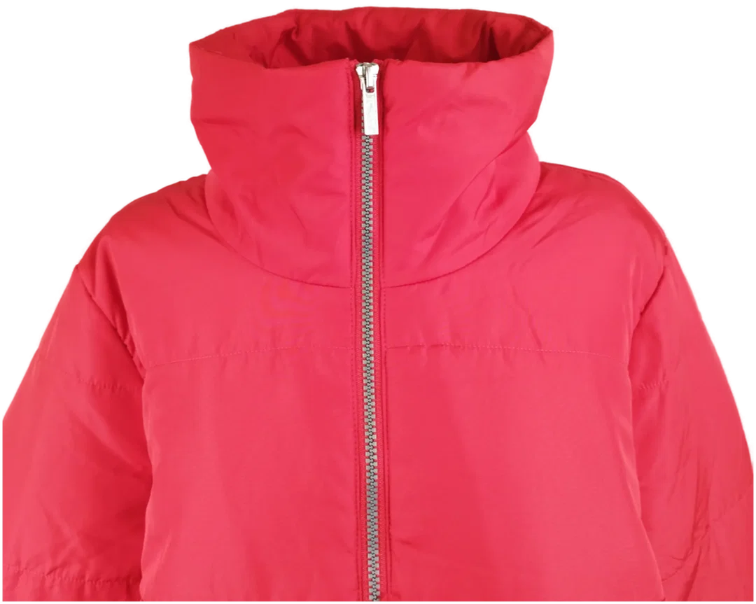 Rote Winterjacke lang - Gr. 42 / 100% Polyester – Bild 4