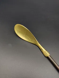 Vintage Schuhlöffel aus Messing - Bild 2