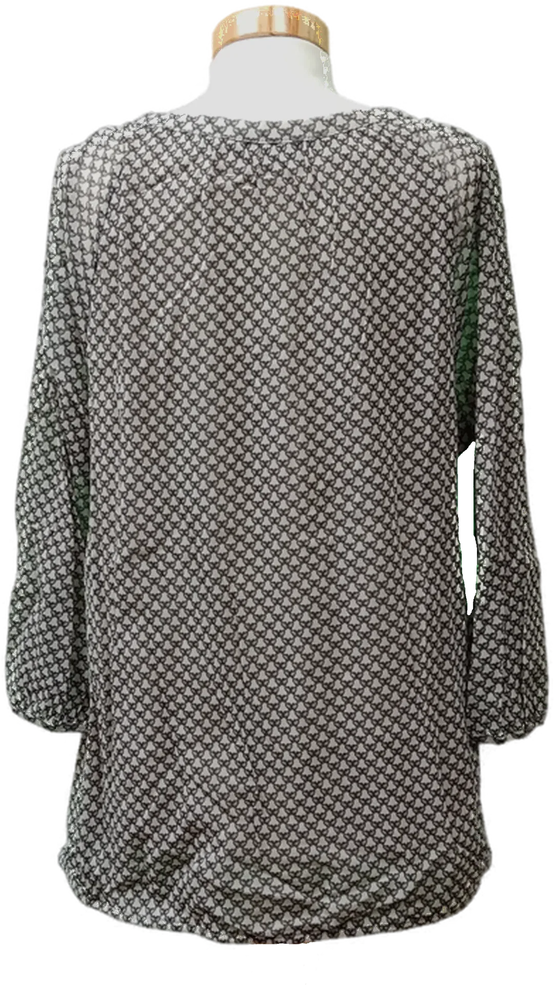 Comma Dreiviertel Bluse gemustert Gr. XL – Bild 2