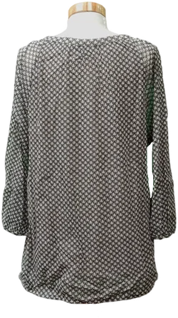 Comma Dreiviertel Bluse gemustert Gr. XL - Bild 2