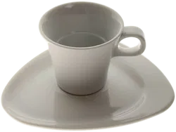 Eschenbach Porzellan Mocca-Tassen mit Untertassen | 6-teiliges Set | Made in Germany - Bild 1