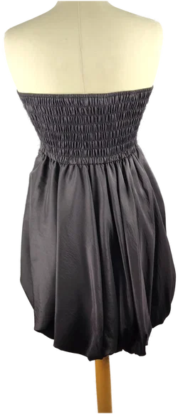 Minikleid Sonstige Polyester Unifarben | Partybereit - Bild 3