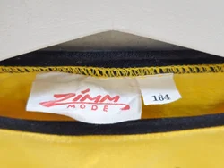 ZIMM MODE Kinder Vintage Pullover, gelb - Gr. 164 – Vorschau 4