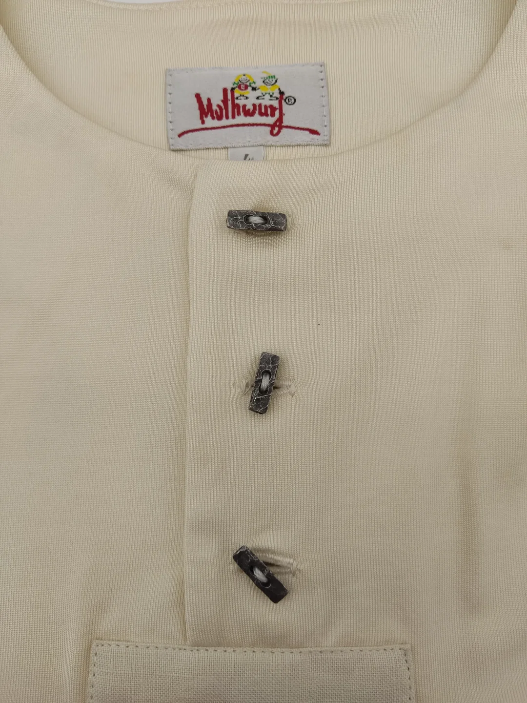 Mothwurf Kinder Shirt creme Gr. 4 – Bild 3