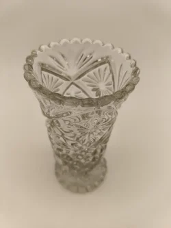 Glasvase, retro, - Bild 3