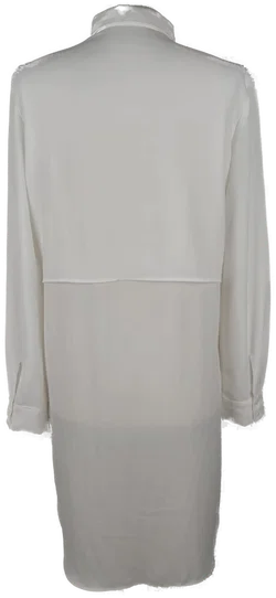 Hemdblusenkleid Mango Weiß XS | Leicht & Elegant – Vorschau 2