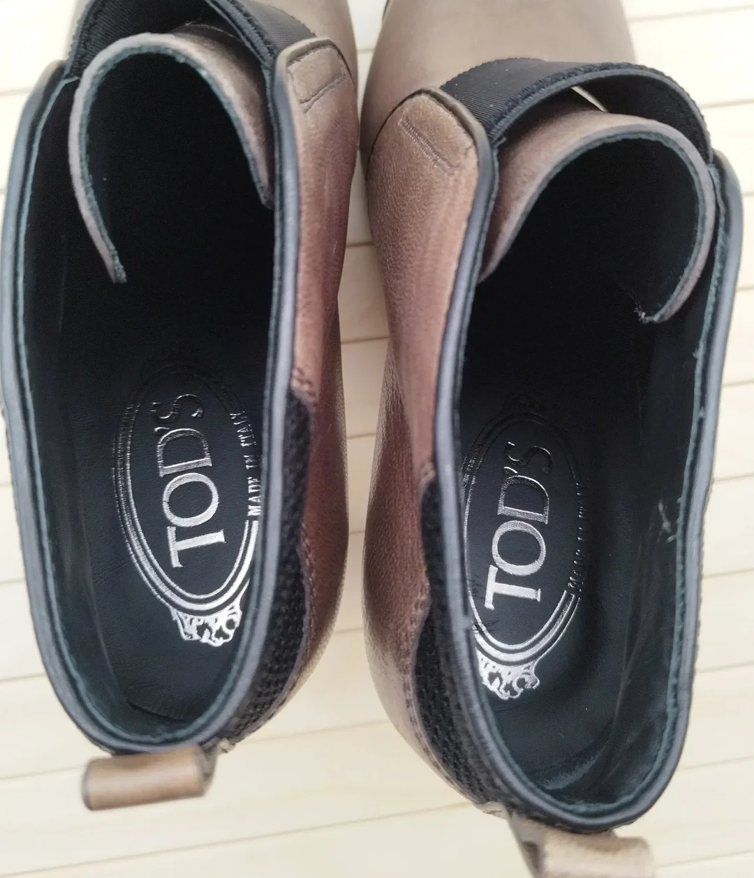 Tod `s, Stiefletten, Leder, braun, Gr. 39  – Bild 3