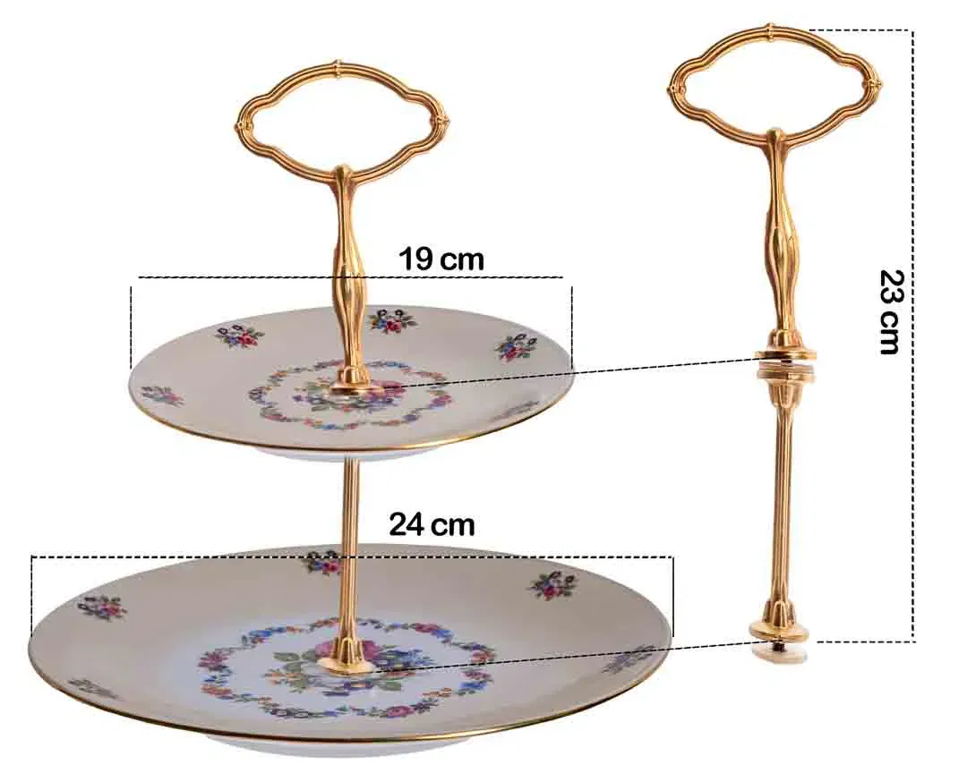 Seltmann Weiden: stilvolle 2-teilige Etagere – Praktisch und Elegant für jedes Zuhause - Bild 4