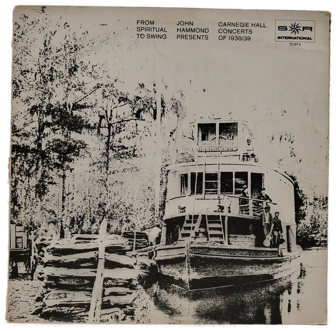 John Hammond, Carnegie Hall Concerts of 1838/39, From spiritual to swing - LP  - Bild 1