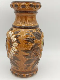 Vintage  Ton Vase aus den 80er - Bild 2