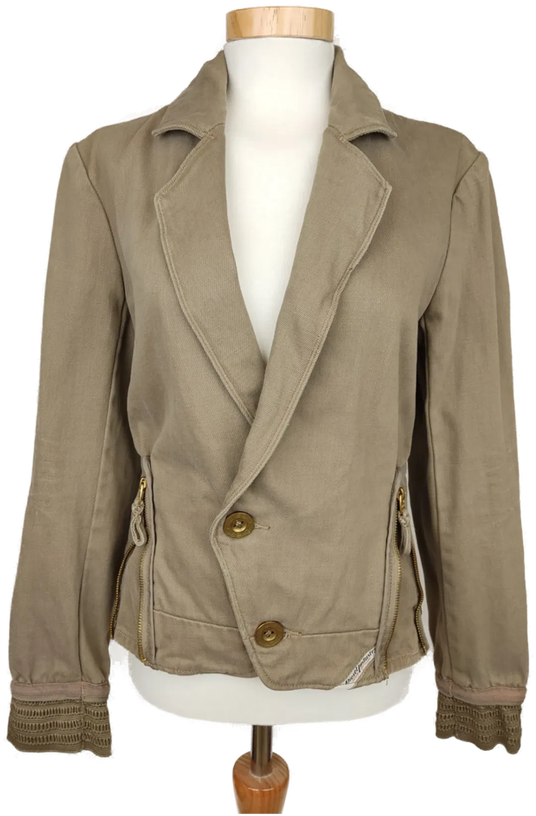 Diesel Damen Jacke braun - S/36 - Bild 4