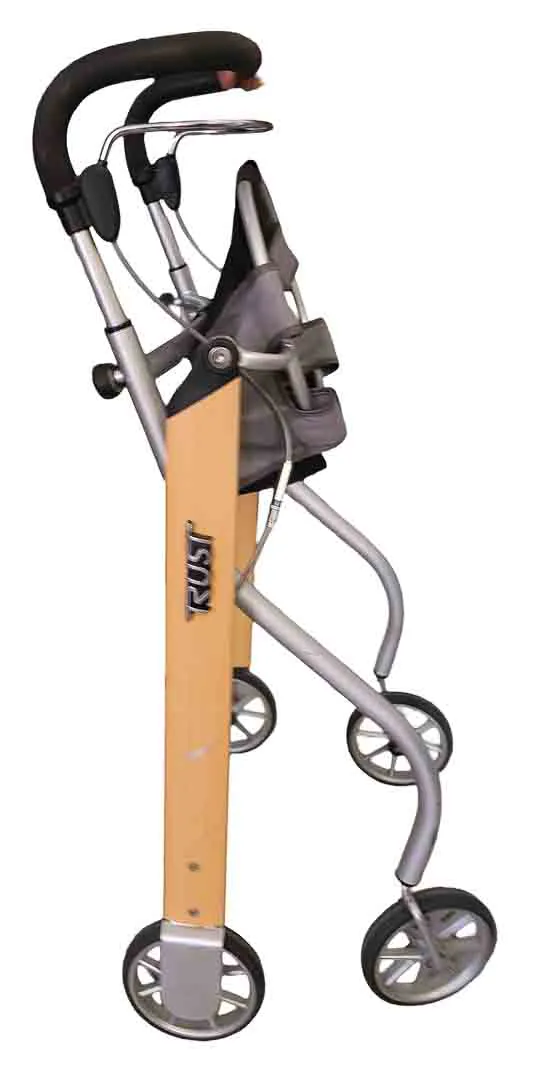 Trust Rollator zusammenklappbar mit Korb & Tablett – Bild 4