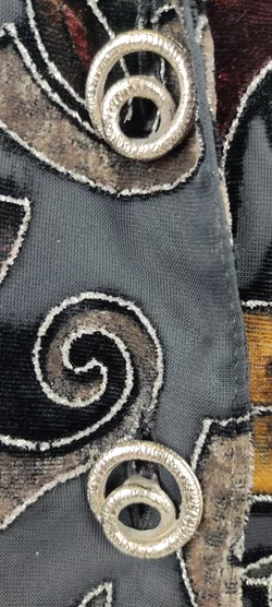 Blazer Transparent Geblümt | Glamour-Detail – Vorschau 10